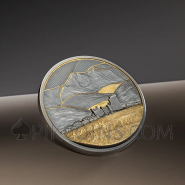 Scottish Highlands - Golden Landscapes 10$ 2oz Cook Islands 2026