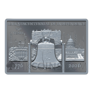 The Semiquincentennial of U.S. Independence 5$ 2oz Republic of Liberia 2026