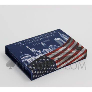 The Semiquincentennial of U.S. Independence 5$ 2oz Republic of Liberia 2026