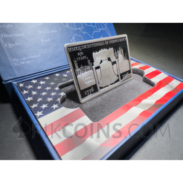 The Semiquincentennial of U.S. Independence 5$ 2oz Republic of Liberia 2026