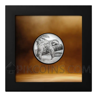 Sloth - Seven Deadly Sins 5$ 1oz Cook Islands 2026