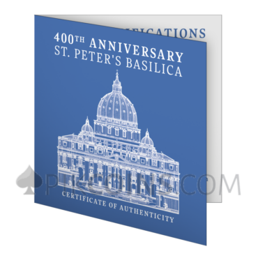 St. Peter's Basilica - Multiple Layer 10$ 400g Samoa 2026