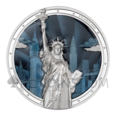 Statue of Liberty - Timeless Icons 10$ 2oz Cook Islands 2026