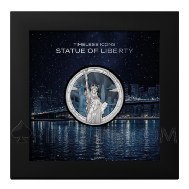 Statue of Liberty - Timeless Icons 10$ 2oz Cook Islands 2026
