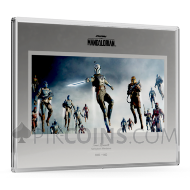 Taking Back Mandalore - Star Wars Legends of Mandalore Foil 1oz Niue 2026