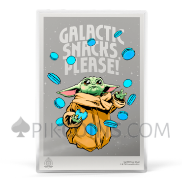 Wanted: Grogu – Star Wars Legends of Mandalore Foil 5g Niue 2026