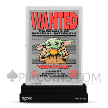 Wanted: Grogu – Star Wars Legends of Mandalore Foil 5g Niue 2026
