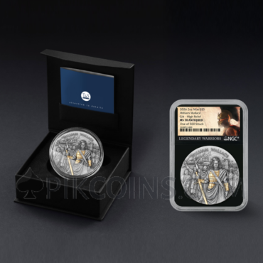 William Wallace - Legendary Warriors 5$ 2oz Niue 2025