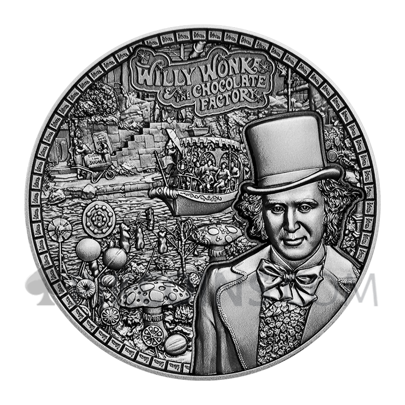 Willy Wonka and the Chocolate Factory 10$ 100g Solomon Islands 2026