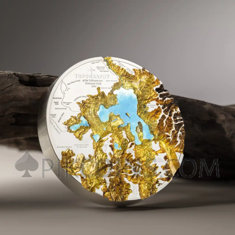 Yellowstone - Kilo Edition 100$ 1kg Cook Islands 2026 - Image 4