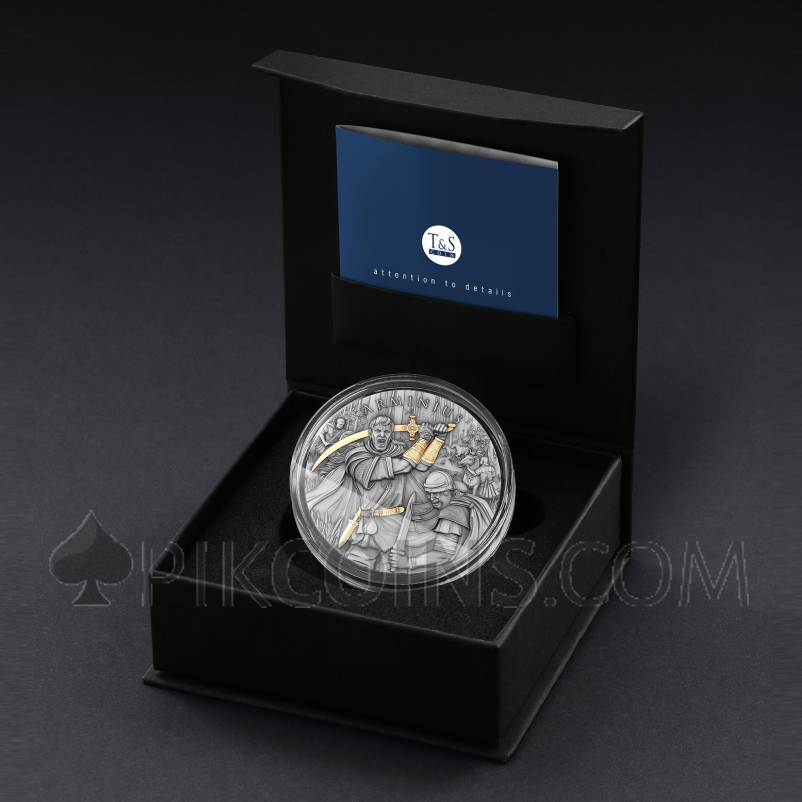 Arminius - Legendary Warriors 5$ 2oz Niue 2026 - Image 4