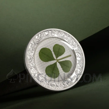 Ounce of Luck - Four-leaf Clovers 5$ 1oz Cook Islands 2026