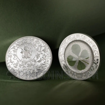 Ounce of Luck - Four-leaf Clovers 5$ 1oz Cook Islands 2026