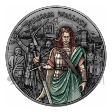 William Wallace - Legendary Warriors 1oz USA