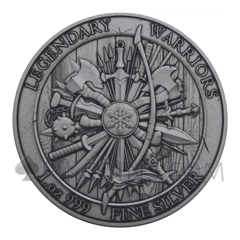 William Wallace - Legendary Warriors 1oz USA - Image 2