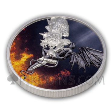 Angel and Devil - Infinite Duality Paradox 20$ 2oz Liberia 2026