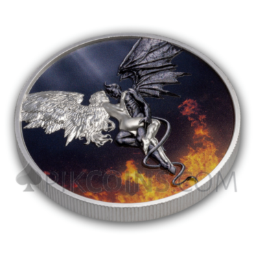 Angel and Devil - Infinite Duality Paradox 20$ 2oz Liberia 2026