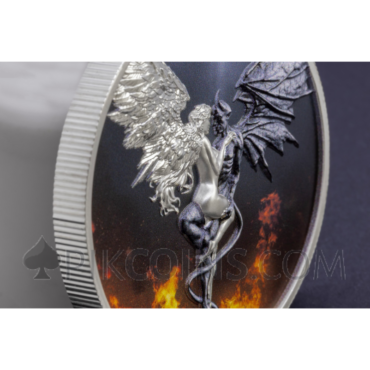 Angel and Devil - Infinite Duality Paradox 20$ 2oz Liberia 2026