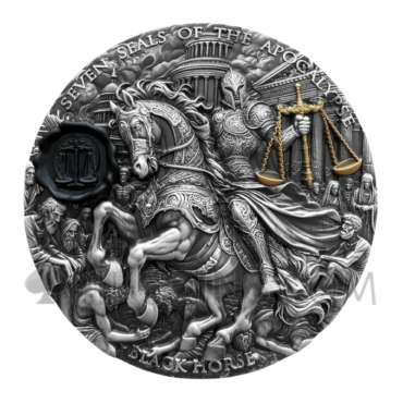 Black Horse - Seven Seals of the Apocalypse 7$ 3oz Niue 2026