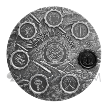 Black Horse - Seven Seals of the Apocalypse 7$ 3oz Niue 2026