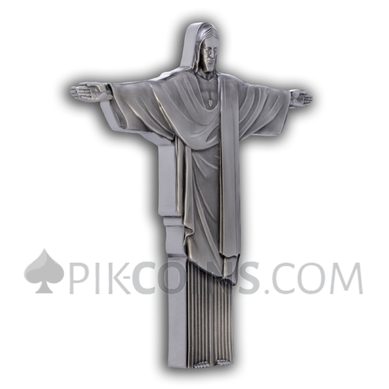 Christ the Redeemer 3D 10000 Francs CFA 1kg Cameroon 2026 - Image 4