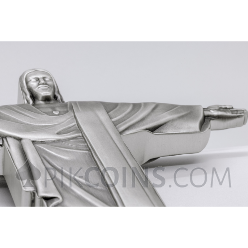 Christ the Redeemer 3D 10000 Francs CFA 1kg Cameroon 2026 - Image 5