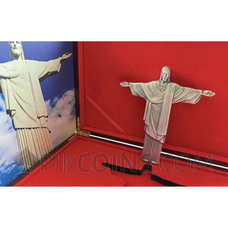 Christ the Redeemer 3D 10000 Francs CFA 1kg Cameroon 2026 - Image 8