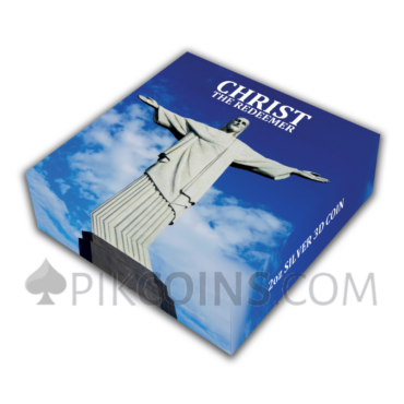 Christ the Redeemer 3D 2000 Francs CFA 2oz Cameroon 2026