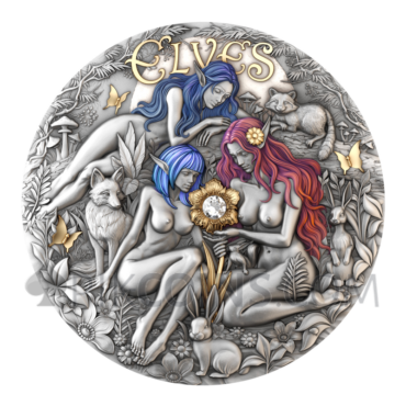 Elves - Eternal Sisters 2000 Francs 2oz Cameroon 2026