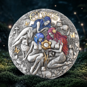 Elves - Eternal Sisters 2000 Francs 2oz Cameroon 2026