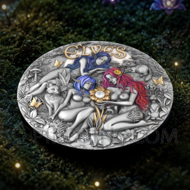 Elves - Eternal Sisters 2000 Francs 2oz Cameroon 2026