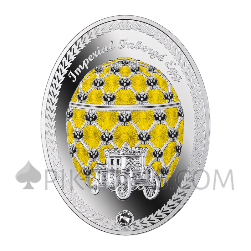 Coronation Egg - Imperial Fabergé Egg 2$ 56,56 g Niue 2026