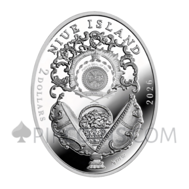 Coronation Egg - Imperial Fabergé Egg 2$ 56,56 g Niue 2026