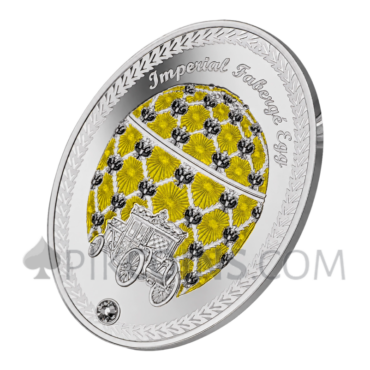 Coronation Egg - Imperial Fabergé Egg 2$ 56,56 g Niue 2026
