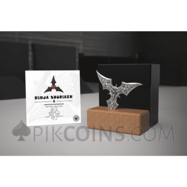 Ninja Shuriken 20$ 2oz Liberia 2026