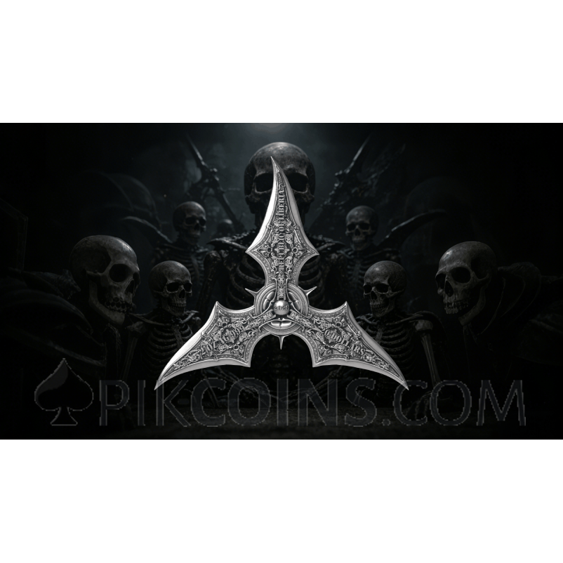 Ninja Shuriken 20$ 2oz Liberia 2026 - Image 9