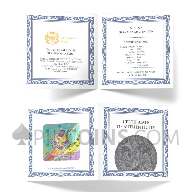 Norns - Mystery Box 5 Mark 1oz Germania 2026 - Image 10