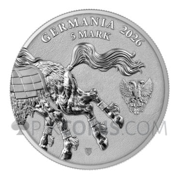 Sleipnir - Germania Beasts 5 Mark 1oz Germania 2026