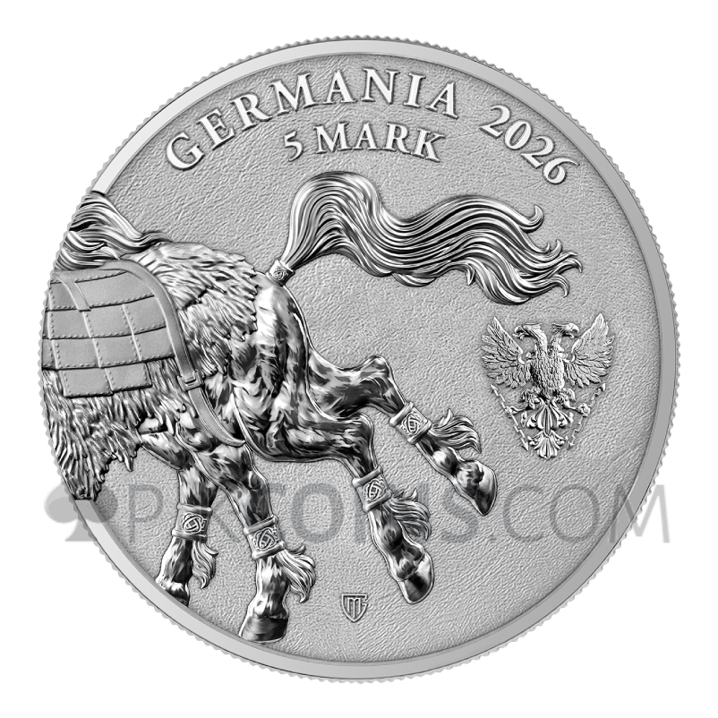 Sleipnir - Germania Beasts 5 Mark 1oz Germania 2026 - Image 2