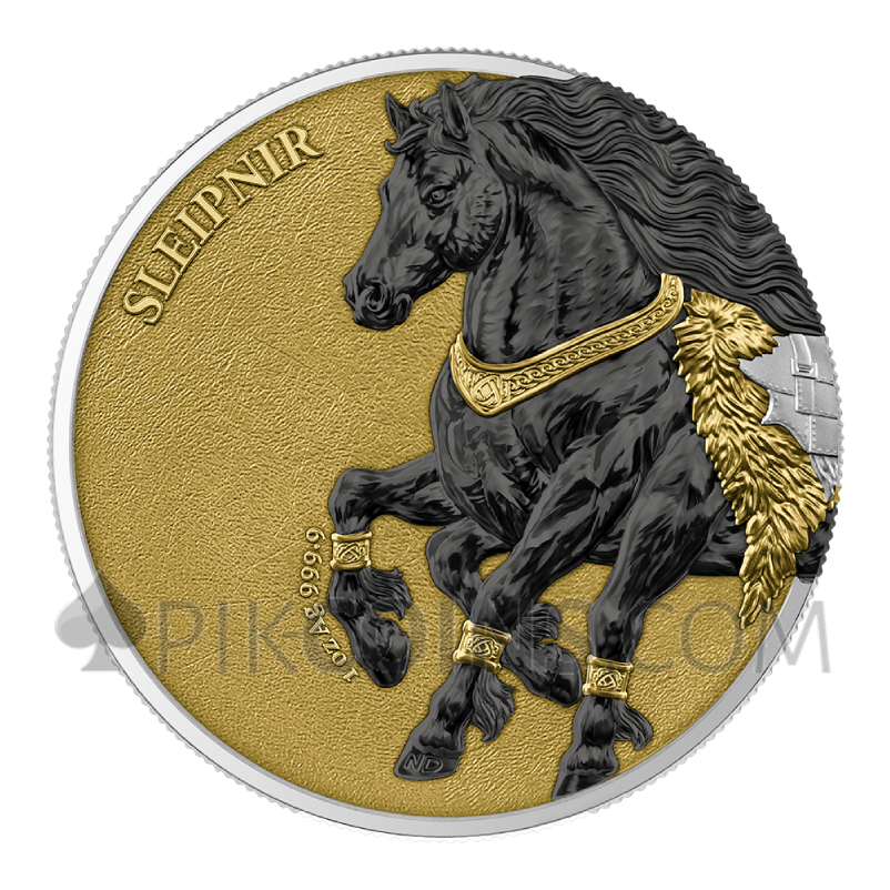 Sleipnir Geminus - Germania Beasts 2x5 Mark 2x1oz Germania 2026 - Image 4