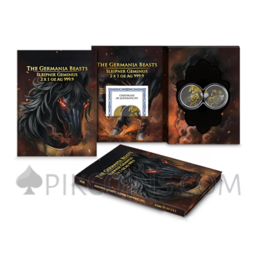 Sleipnir Geminus - Germania Beasts 2x5 Mark 2x1oz Germania 2026