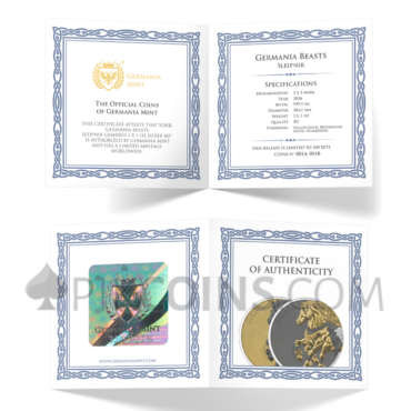 Sleipnir Geminus - Germania Beasts 2x5 Mark 2x1oz Germania 2026