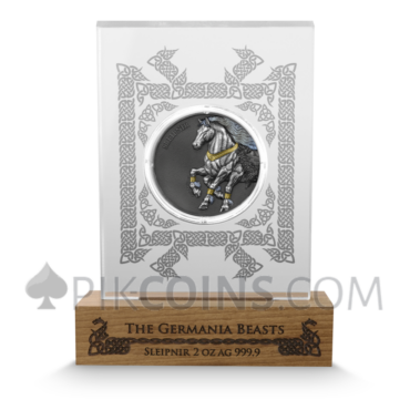 Sleipnir Ultra Double High Relief - Germania Beasts 10 Mark 2oz Germania 2026