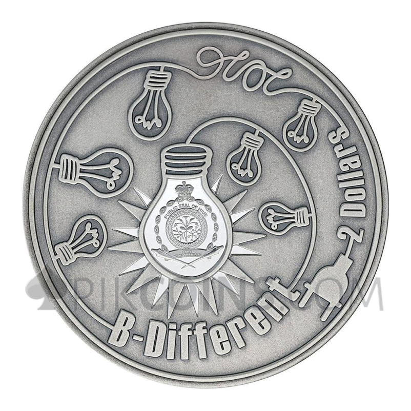 Smart - B-Different 2$ 2oz Niue 2026 - Image 2