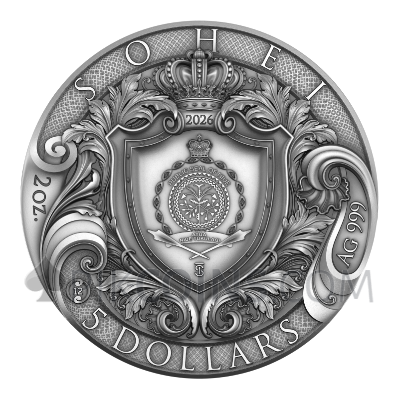 Sohei 5$ 2oz Niue 2026 - Image 2