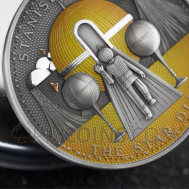 Stanisław Lem - Star Diaries 1000 Francs 2oz Cameroon 2025