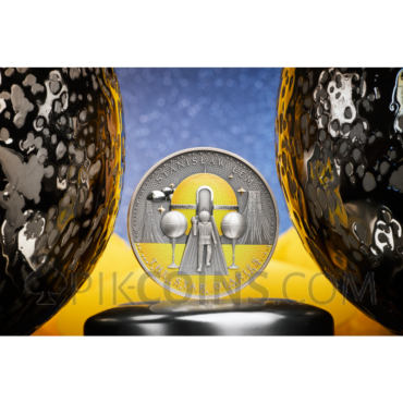 Stanisław Lem - Star Diaries 1000 Francs 2oz Cameroon 2025