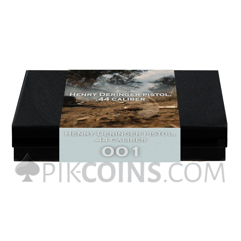 Deringer Philadel Pistol 10$ 1oz Liberia 2026 - Image 3