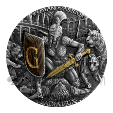 Gladiatrix - Woman Warrior 5$ 2oz Niue 2026