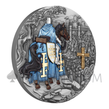 Jerusalem Knights - Holy Knights 5$ 2oz Niue 2026